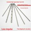 Specialty 700/800mm Extended Straight Shank Twist Drill Bit – High-Speed Steel for Woodworking, Stainless Steel, Iron.