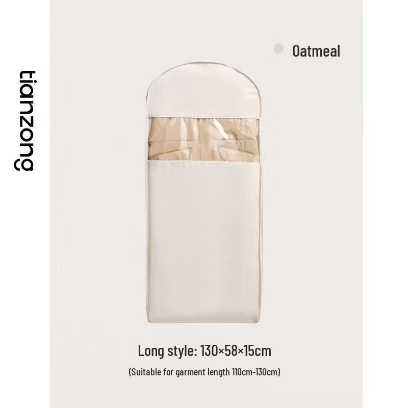 Transparent Down Jacket Dustproof Hanging Garment Bag