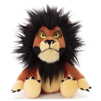Takara Tomy Arts Disney Character Washable Beans Collection Scar Plush Toy, Approximately 16cm Tall