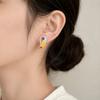 Verstellbare Emaille Tukan Vogel Brosche Bunter Unisex Schmuck Übertriebene Papageien Ohrringe Täglich