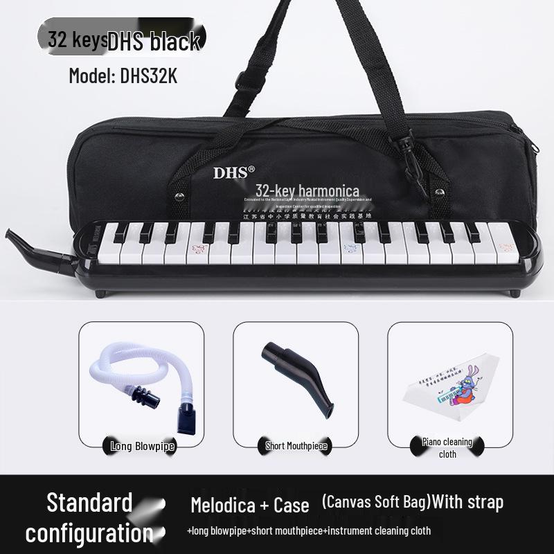 DHS Harmonica 37/32 Key - Ideal for Students, Beginners, and Professionals