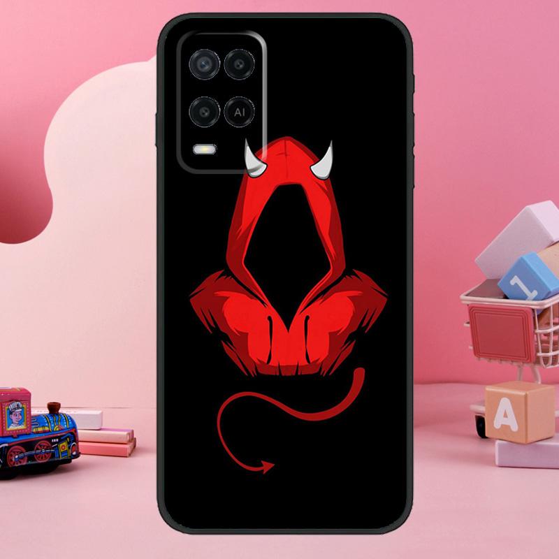 Devil Bad Boy Anime Case For OPPO A17 A77 A57 A54 A53 S A31 A5 A9 A15 A52 A72 A91 A93 A74 A94 A16 A76 A96 Cover