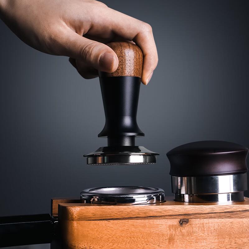 Changqi Walnussholz 51mm Konstanter Kraft Kaffeetamper