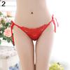 Women Fashion Summer Floral Hollow Briefs Panties Thongs G-string Underwear