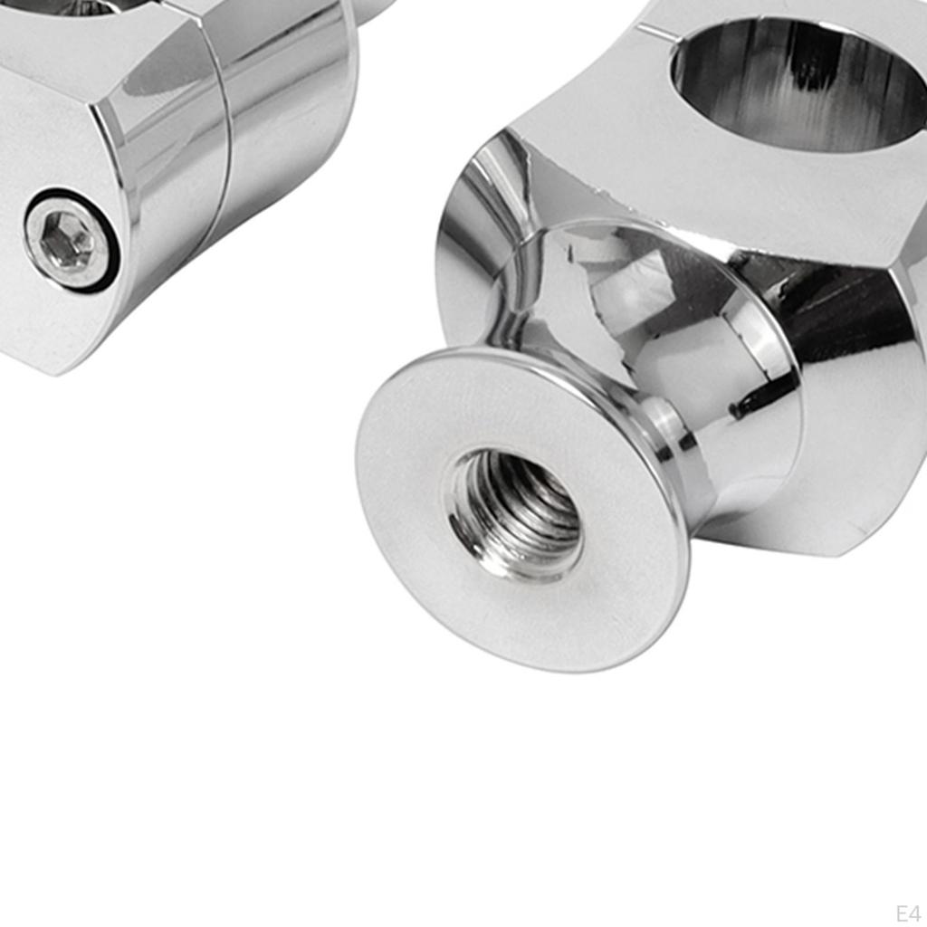 Motorcycle 7/8'' / 1'' Handlebar Riser Clamp Repalcment accessories