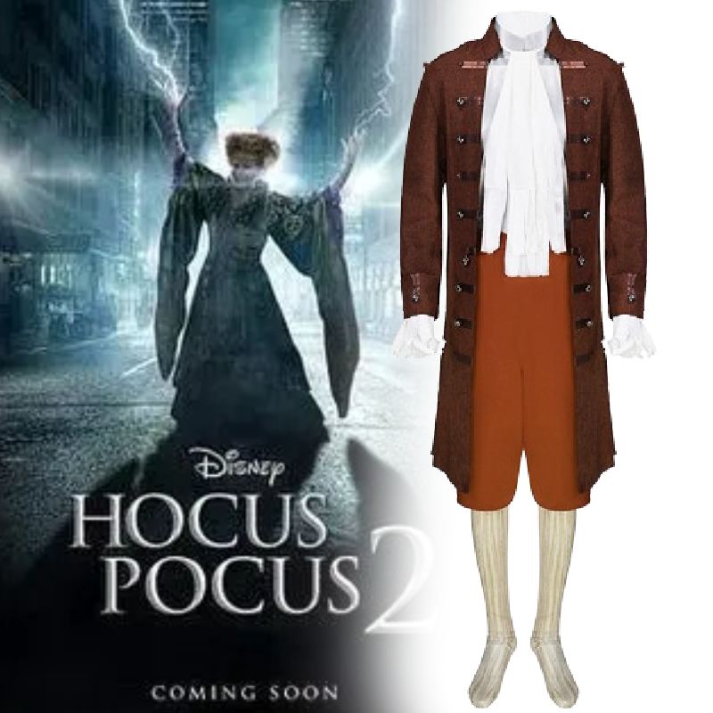 Hocus Pocus 2 Billy Butcherson Cosplay Costume Hallowmas Popular Gift Party