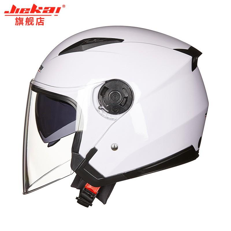 Unisex Open-Face Motorcycle Helmet With Dual Lens Anti-Fog UV Protection Adult Riders Fall Winter