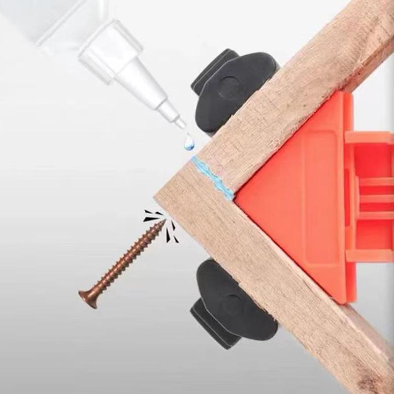 90° Woodworking Right Angle Drill Clamp for Photo Frames