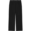 FILA Heritage Series Fashion Comfortable Soft Skin-Friendly Versatile Casual Pants Women bottoms Black F11W538604F-BK