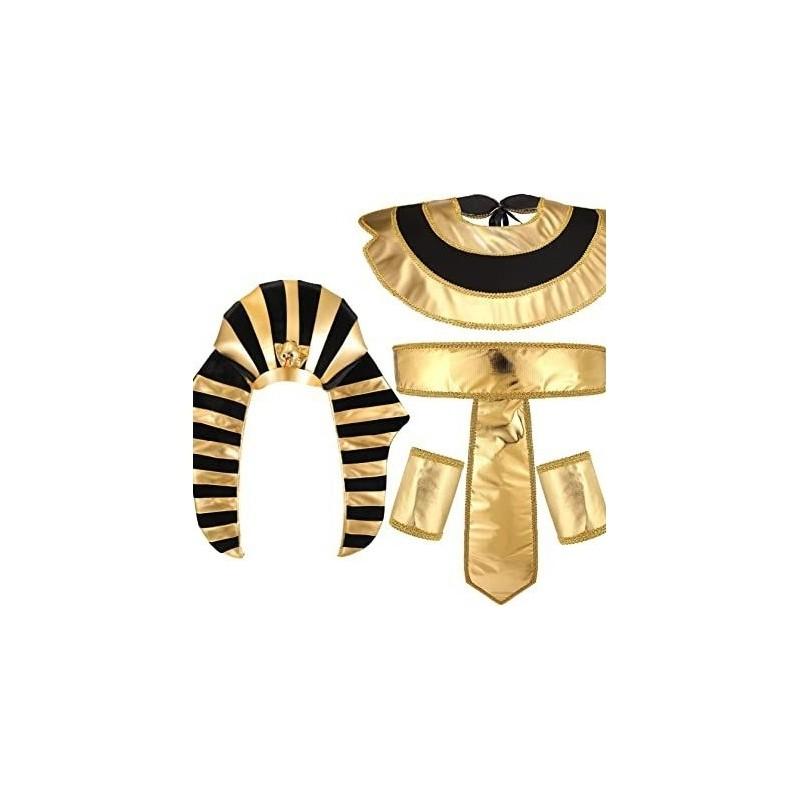 Ägyptisches Königinnen Kostüm Set Mit Handgefertigten Polyester Accessoires Für Halloween Cosplay Erwachsene