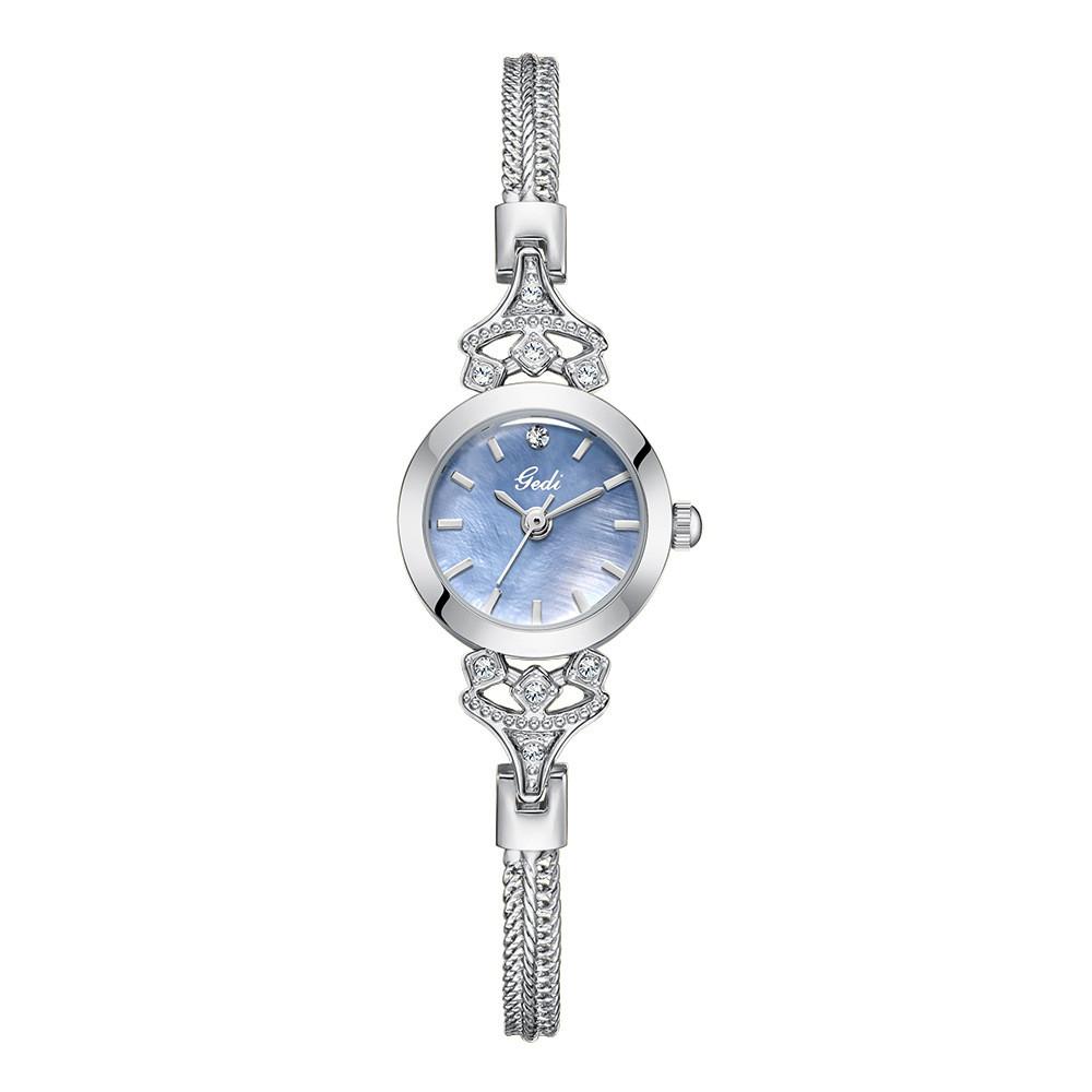 

Ladies Waterproof Quartz Watch With Alloy Case And Rhinestone Decor For Casual Wear StyleB