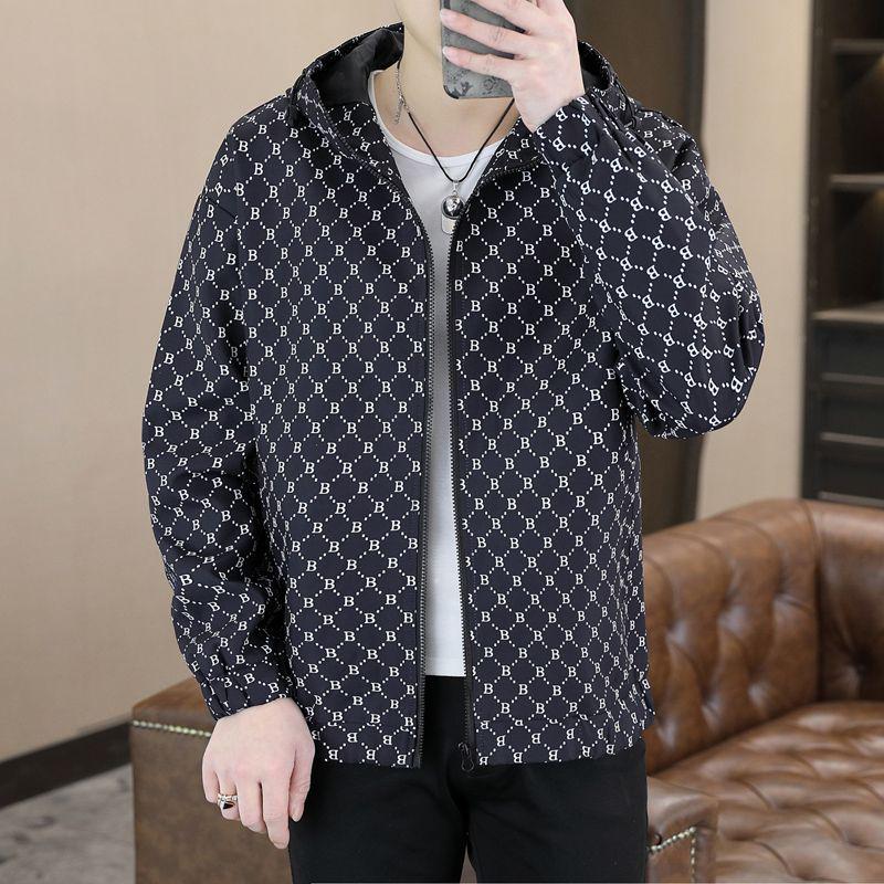 Men's Hooded Slim Fit Jacket - Trendy Spring/Autumn 2025 Style