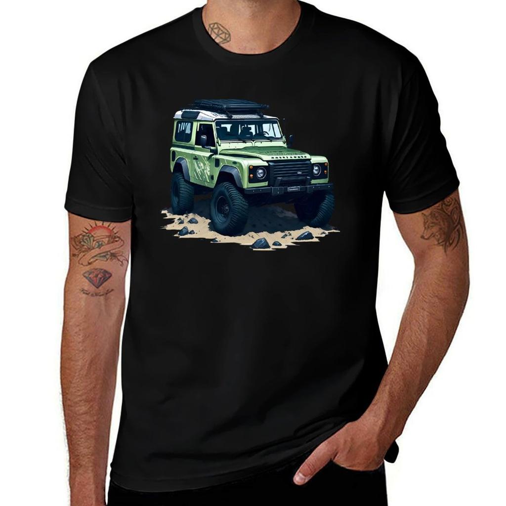 Dobrodružství v terénu SUV Nákladní auto 4x4 Retro Vintage design Tričko Dry Fit Běžecký top s krátkým rukávem