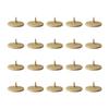 20Pcs Golf Ball Markers Round Accessories Wooden Premium Golf Position Marker for Golf Course Sports Practice Golfing Men Women