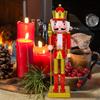 Christmas Decorations Nutcracker Ornaments Nutcracker Christmas Decor Festive Statue Party Supplies For Fireplace Shelf