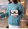 SCIONE Lock Bag Western Style Bag 2019 New Trendy Wild Messenger Bag Rhombus Chain Bag Fashion Small Square Bag