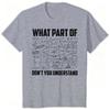 Funny Math Physics Short Sleeve Tshirt Crew Neck Fashion Clothes Science Teacher Print Graphic Tee Math Teacher Gifts Tshirt
