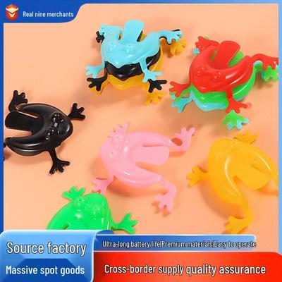 Klassisches Hüpfendes Frosch Lernpuzzle für Kinder