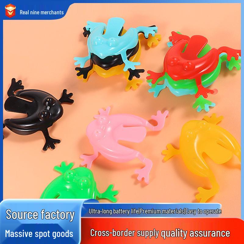 Dětská klasická skákací žába vzdělávací puzzle hra