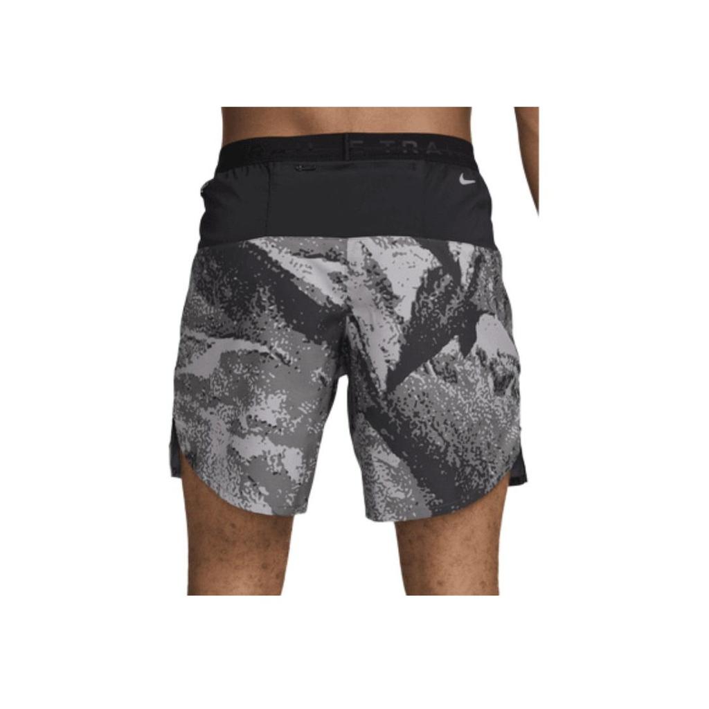 Nike Printed Mid-Rise Fitted Casual Shorts Men shorts Gray FV9949-010