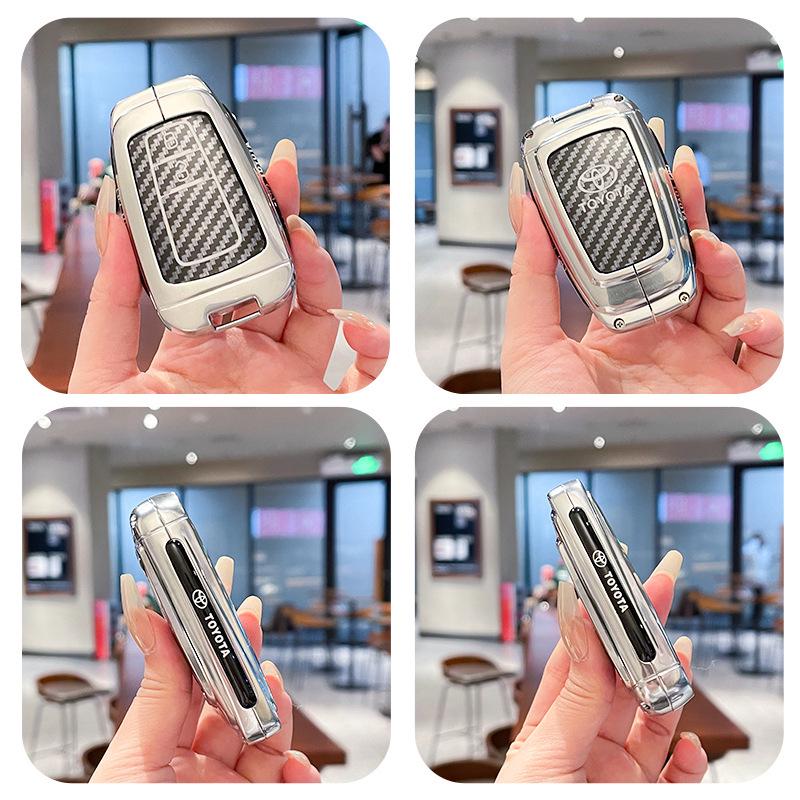 Toyota Key Case for Camry, Corolla, RAV4, Asia Dragon, Veloster, Highlander, and Feng