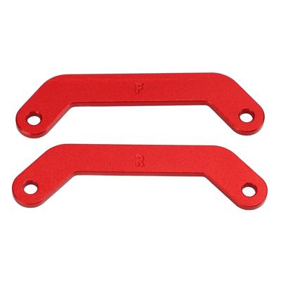 2Pcs Aluminum Alloy Front Rear Bulkhead Tie Bar for Traxxas 1 10 MAXX 2.0 RC Car Parts