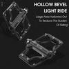 WEST BIKING Bicycle Ultralight Pedal 3 Bearing Pedals Aluminum Alloy CRMO Cycling Footboard for BMX MTB Bike Pedals Accessories
