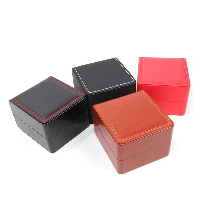Watch box, exquisite men's watch box, frosted leather gift watch box storage
