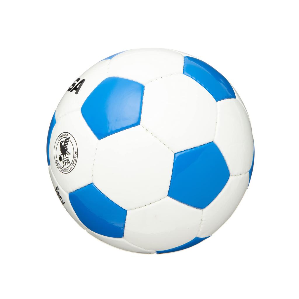 MIKASA Soccer Size Japan Football Association Certified School Recommended Internal Pressure Ball, 4, (Elementary Student), White/Blue, SVC402SBC-WB,