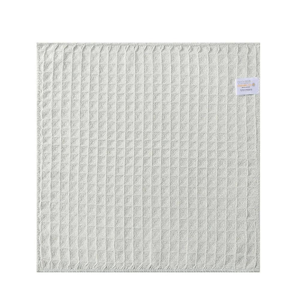 Microfiber Towels Waffle Towel Dish Cloth For Kitchen Towel 30*30cm Dark Grey Kitchen Dish Cloths Light Grey Waffle Towel