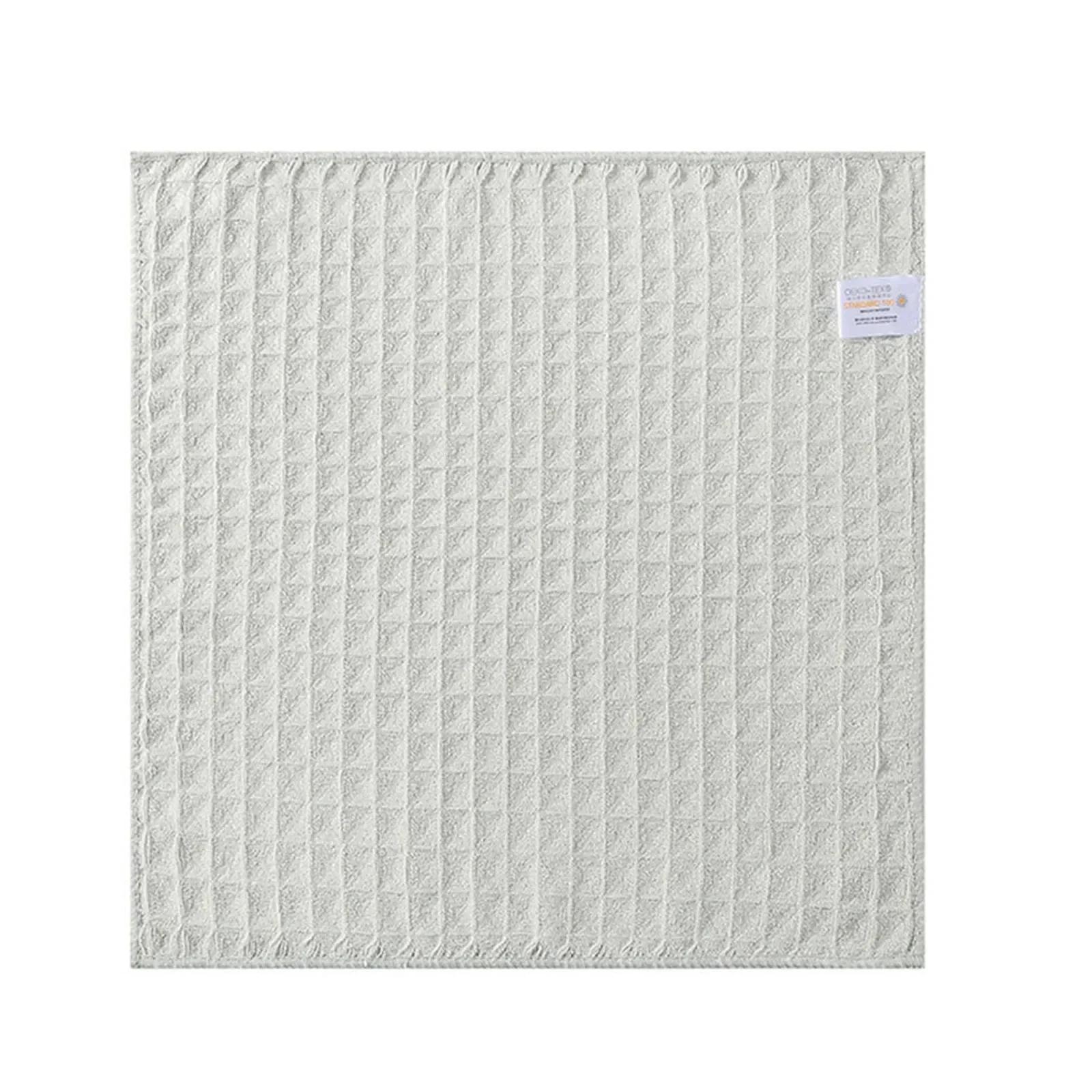 Полотенца из микрофибры Вафельное полотенце Салфетка для мытья посуды Для кухонного полотенца 30*30см Темно-серый Кухонные салфетки для мытья посуды Светло-серый Вафельное полотенце