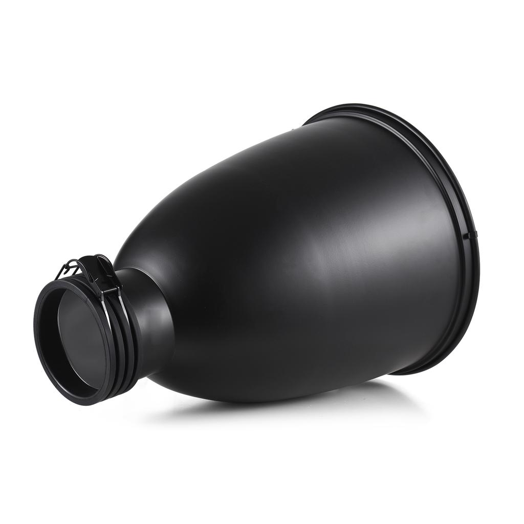 11.6 Inch Beauty Dish with Profoto Mount Tele Zoom Reflector Diffuser Lamp Shade Dish with 60 degrees Honeycomb Grid &