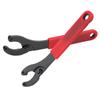 2Pcs Mountain Bike Fixed Gear Bottom Bracket Tool Flywheel Locking Ring Character Wrench