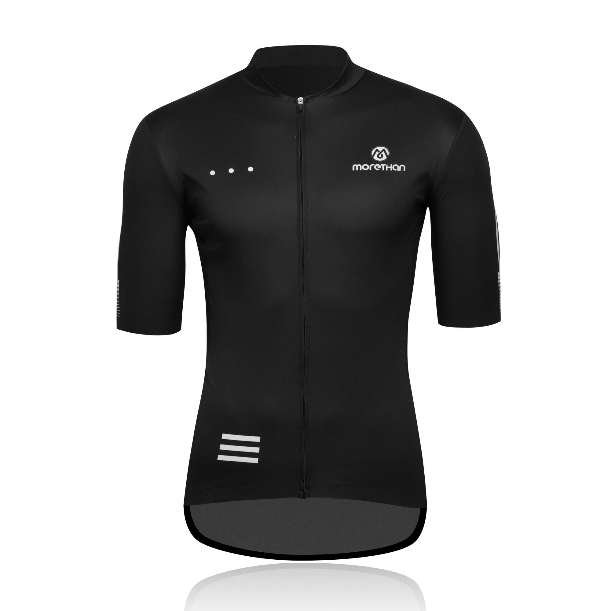 

Мужская веломайка Morethan (Размер M/Черный/Короткий рукав/Весна/Лето) (Защита от УФ-лучей/Легкий/Быстросохнущий/С карманами) HVP-016 чёрный