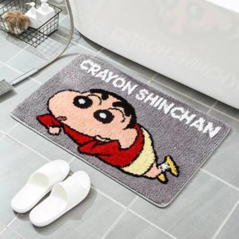 Imitation Cashmere Carpet Household Special Shaped Bedroom Decorative Floor Mat Bathroom Absorbent Foot Mat