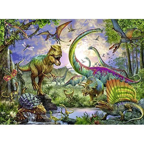 Puzzle Enfant Classique - Ravensburger - Royaume Dinosaures - 200 Pièces XXL