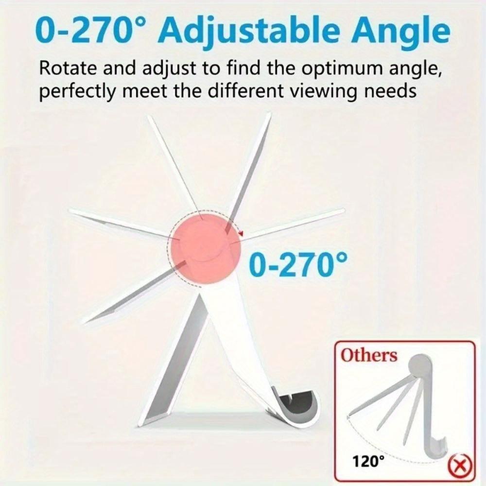 1pc Mobile Phone Desktop Lazy Holder Home Multi-functional Adjustable Folding Mobile Phone Holder Tablet Mobile Phone Holder