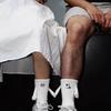 1 Paar Damen-Socken in mittlerer Länge mit niedlichem, lustigem Motiv und Magnetverschluss – interaktive Socken für Eltern-Kind-Beziehungen, Liebende und Freunde