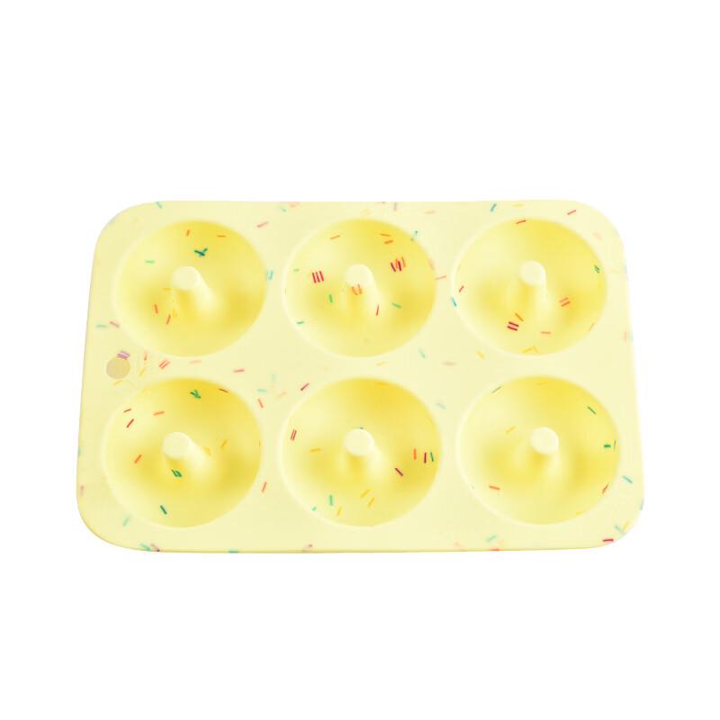 6-Cavity Silicone Donut Mold