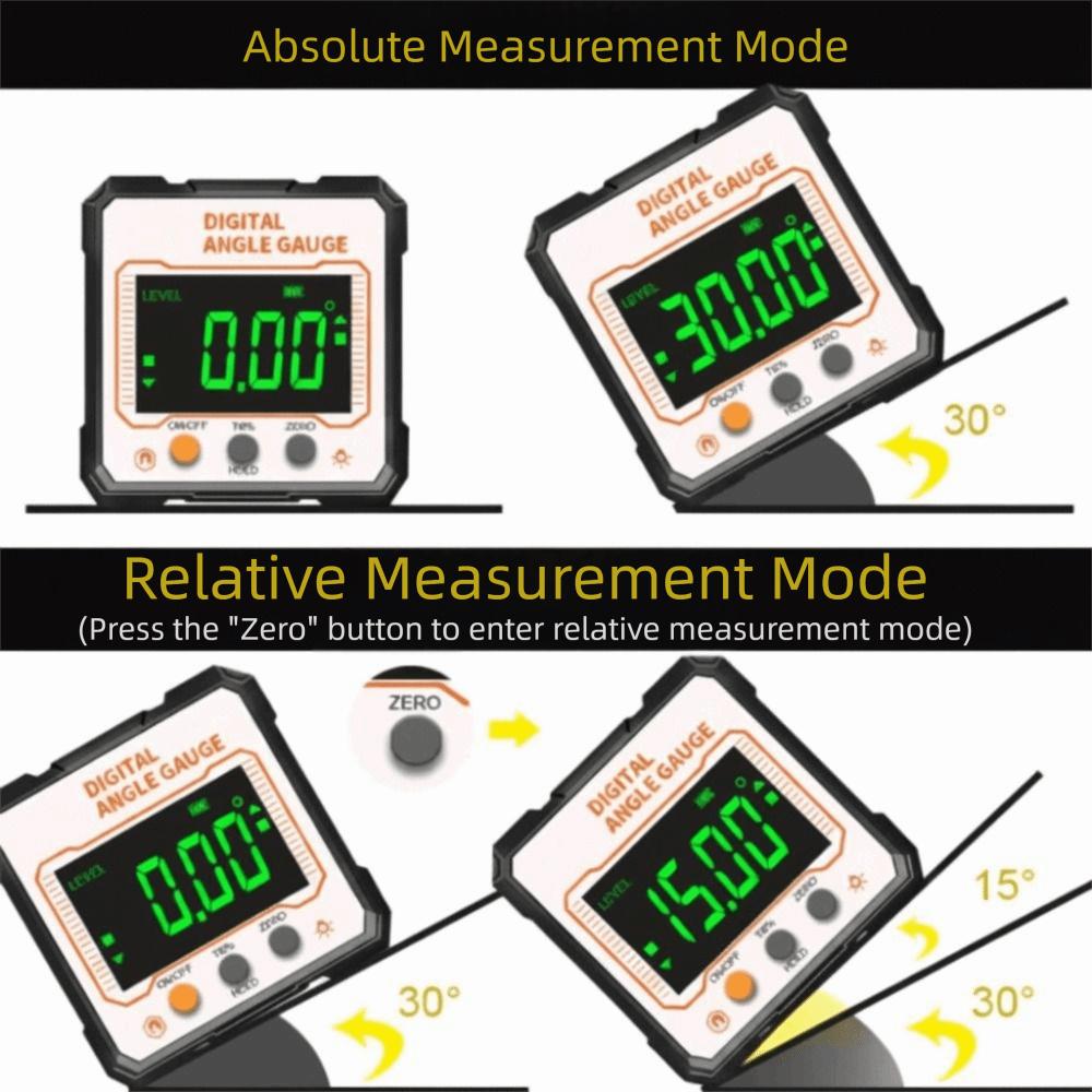 Digital Angle Finder Digital Electronic Level Digital Inclinometer  Woodworking