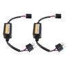 2ks H4 LED CANbus dekodér DC 9 až 16V Plug and Play Anti blikající LED dekodér s odporem světlometů