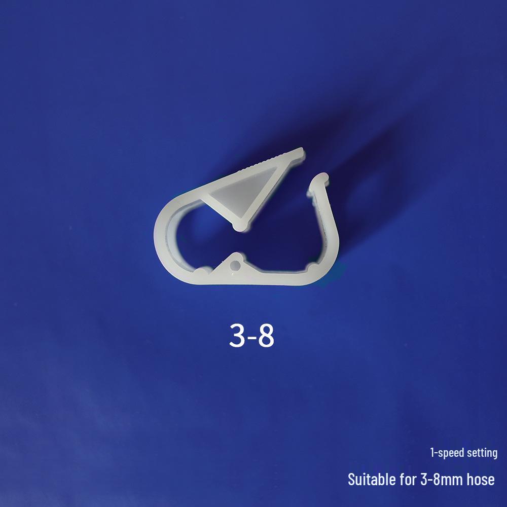 

Adjustable Water Flow Control Clip with Stop Valve for Hoses