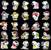 100 Cute Snoopy Anime Waterproof Stickers for Club and More Stickers, Suitcases, Motorcycles, Helmets, Activities,