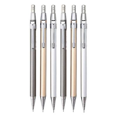 6 Pcs Mechanical Pencils Set 0.5mm Sketching Pencils Metal Automatic Pencils Drawing Pencils for Writing Drawing