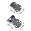 2Pcs MTB Rear Seat Footrest Mounted On Back Wheel Bike Pedals Folding Footboard Cycling Accessories Non-slip Bicycle Pedals