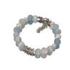 Starry Sea Star Blue Beaded Mori-Style Bracelet: Summer Women's High-End Accessory