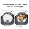 Stainless Steel Non-stick Pan Noodle Pot Thickened Milk Pot Durable Water Spoon  Household
