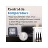 Capteur de température et d'humidité - SHELLY - H&amp;T Gen3 - Noir - Wi-Fi - Double alimentation
