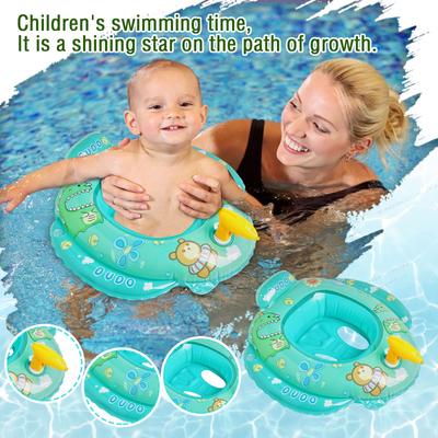 Children's Baby Swimming Ring, Baby Cartoon Sitting Ring, Baby Swimming Ring Thickened Floating Ring