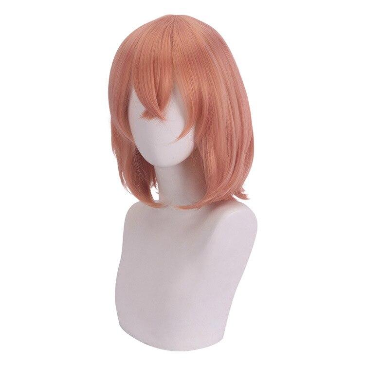 Anime 30CM Tokyo Revengers Tachibana Hinat Cosplay Wig Orange Short Hair Heat Synthetic Fiber Hair Cap Party Girls Women